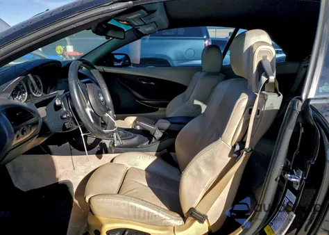 2006 BMW 650 I из США, поврежденный, VIN WBAEK134X6CN79104